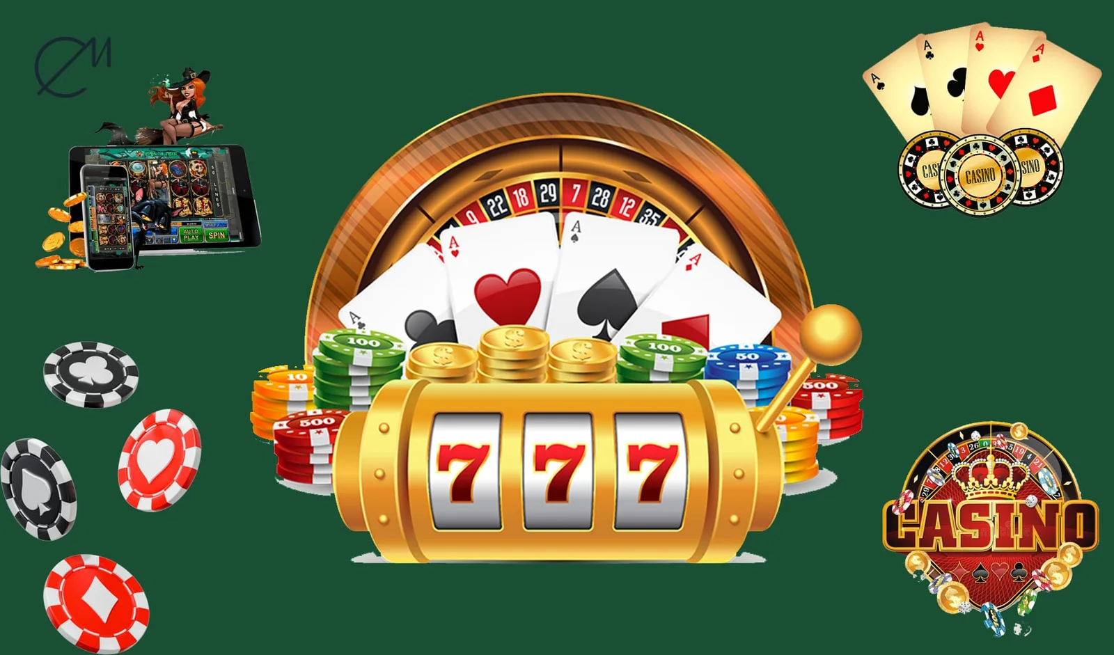 Suasana meja permainan casino dalam tampilan COLOKTOTO
